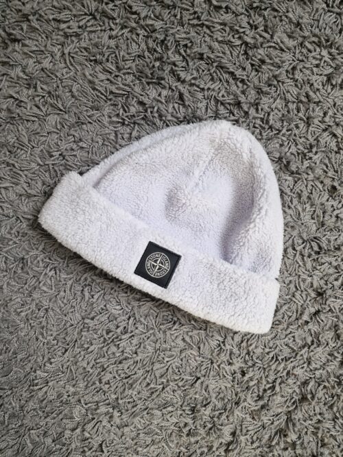 Stone Island Teddy Fleece Beanie