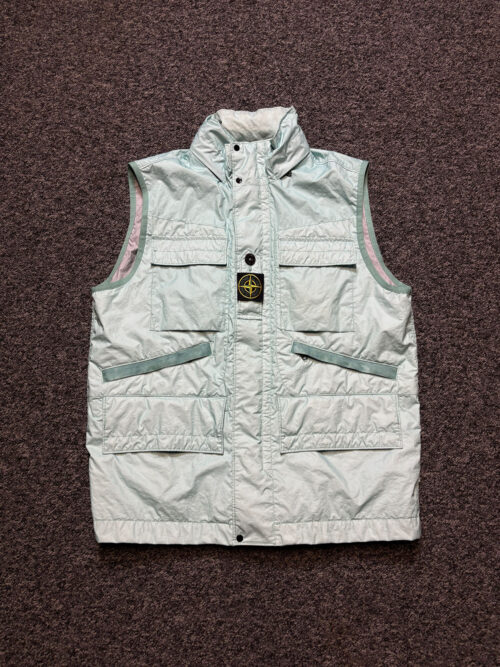 Stone Island Membrana 3L TC Centrepatch Cargo Vest