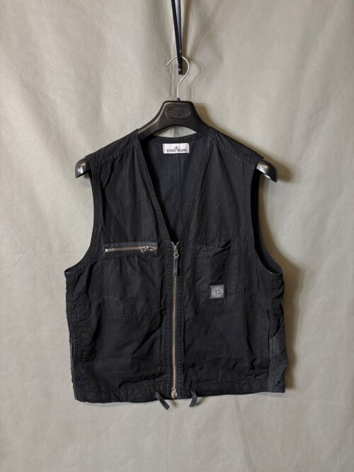 Stone Island Cupro Cotton Twill-TC Vest