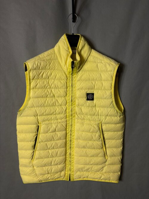 Stone Island Loom Woven Nylon Stretch TC Down Gilet