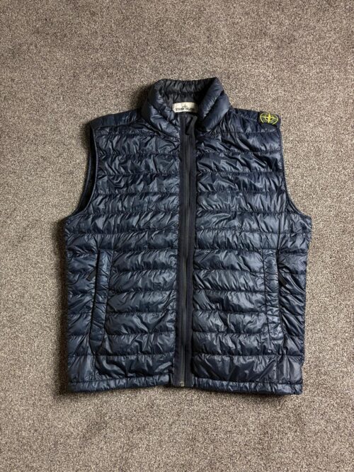 Stone Island Garment Dyed Down Shoulderbadge Gilet