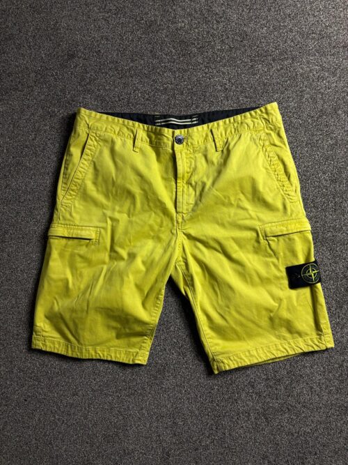 Stone Island Cargo Short Yellow