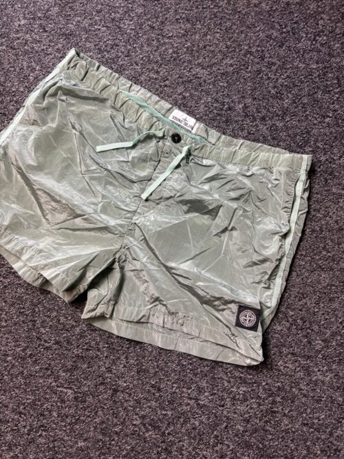 Stone Island Nylon Metal Swim Shorts Green