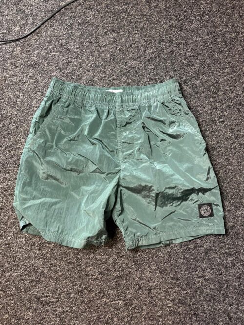 Stone Island Nylon Metal Swim Shorts Green