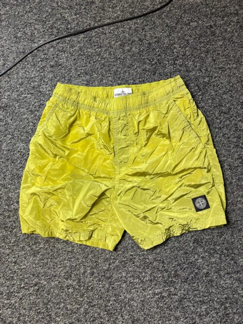 Stone Island Nylon Metal Swim Shorts – Yellow