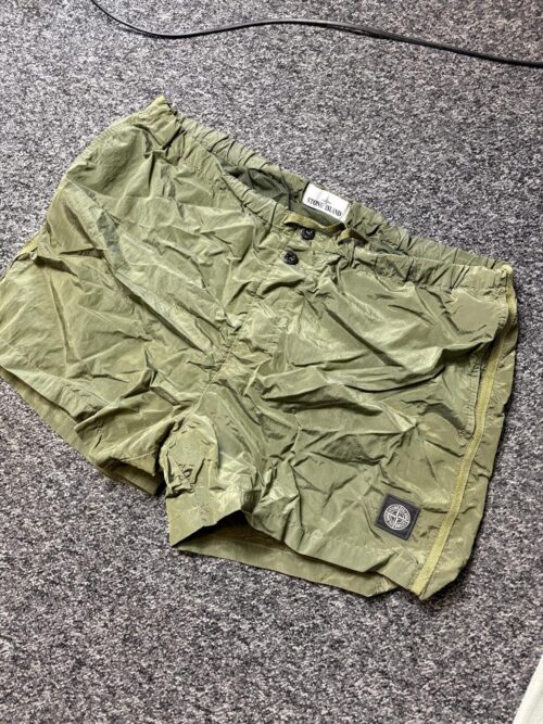 Stone Island Nylon Metal Swim Shorts – Green