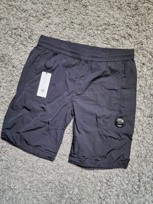 CP Company Chrome Shorts Shimmer Black