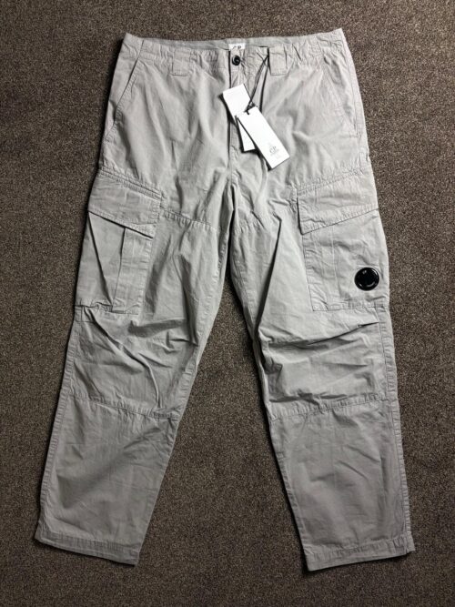 CP Company Loose Fit Cargo Pants – Grey