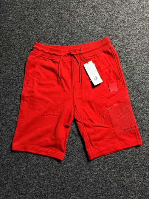C.P. Company Metropolis Sweatshorts – Red