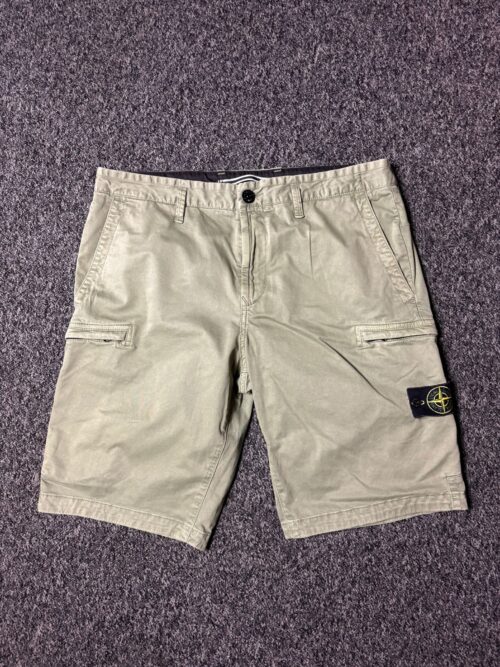 Stone Island DTCO Cargo Shorts - Sage Green