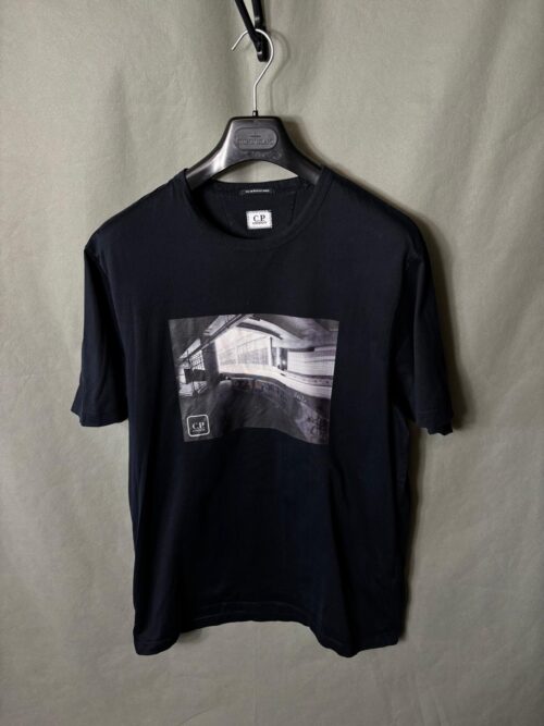 C.P. Company Graphic T-Shirt – Black