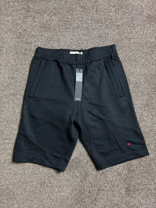 Stone Island Marina Sweatshorts - Black