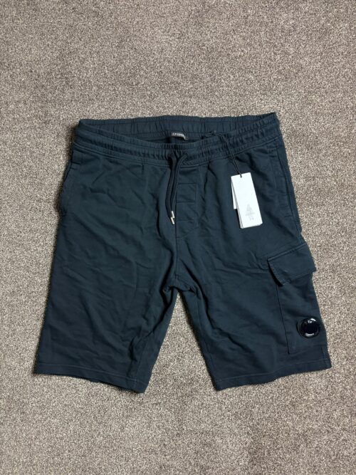 CP Company Cargo Sweatshorts - Black