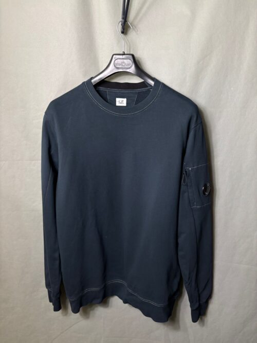 C.P. Company Lens Sweatshirt – Navy