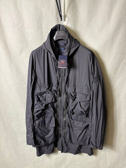 Paul & Shark Multipocket Cargo Field Jacket - Black