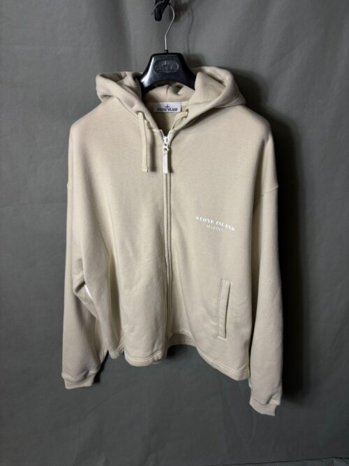 Stone Island Marina Zip Hoodie – Beige