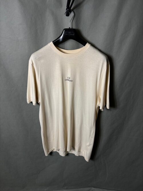 C.P. Company Logo T-Shirt – Cream