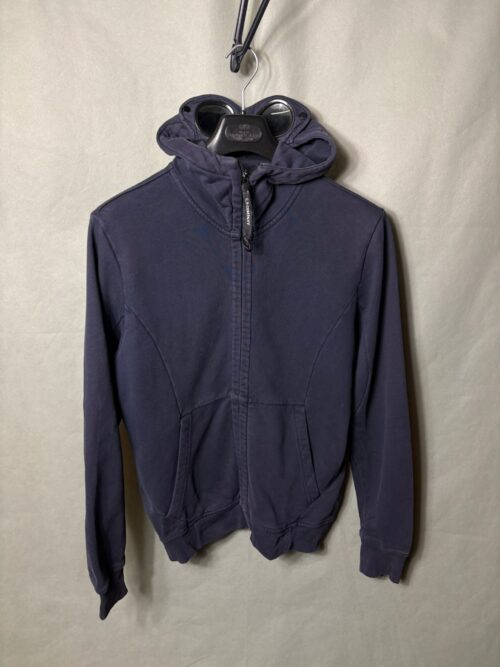 C.P. Company Goggle Zip Hoodie – Navy