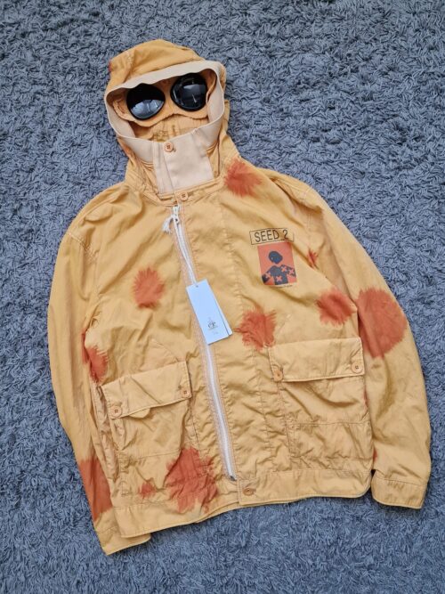 CP Company Eco Chrome Seed 2 Goggle Jacket Orange