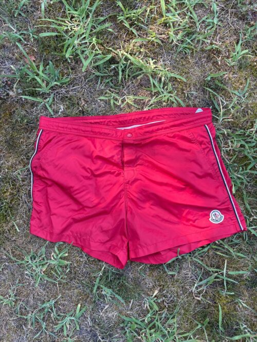 Moncler Swim Shorts Red Size Large